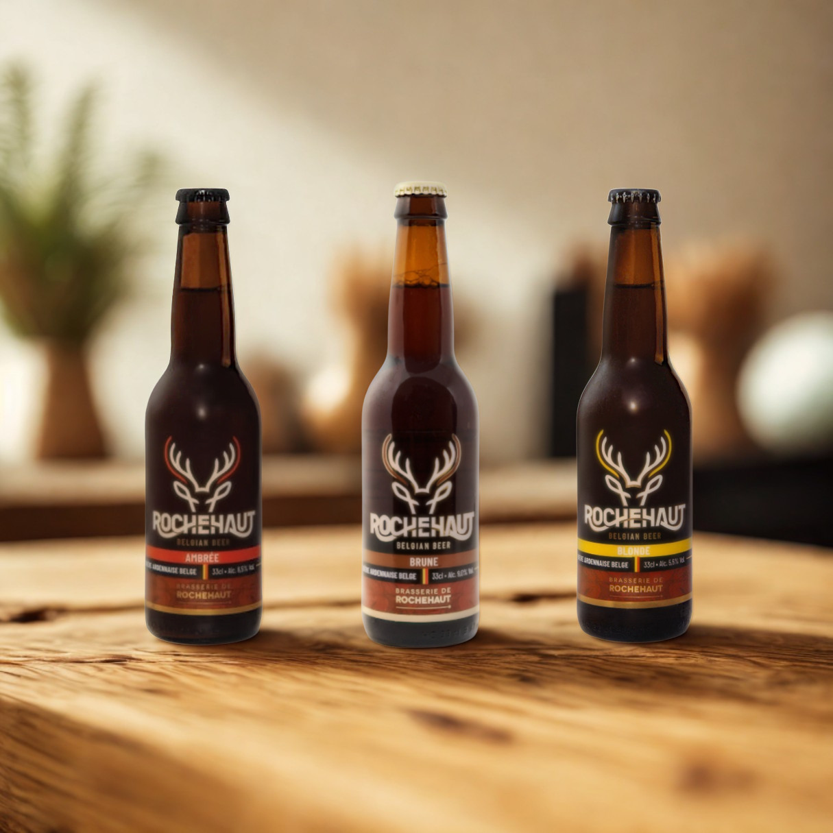 Rochehaut Belgian Craft Beer 330ml Bottles – (8 Pack)