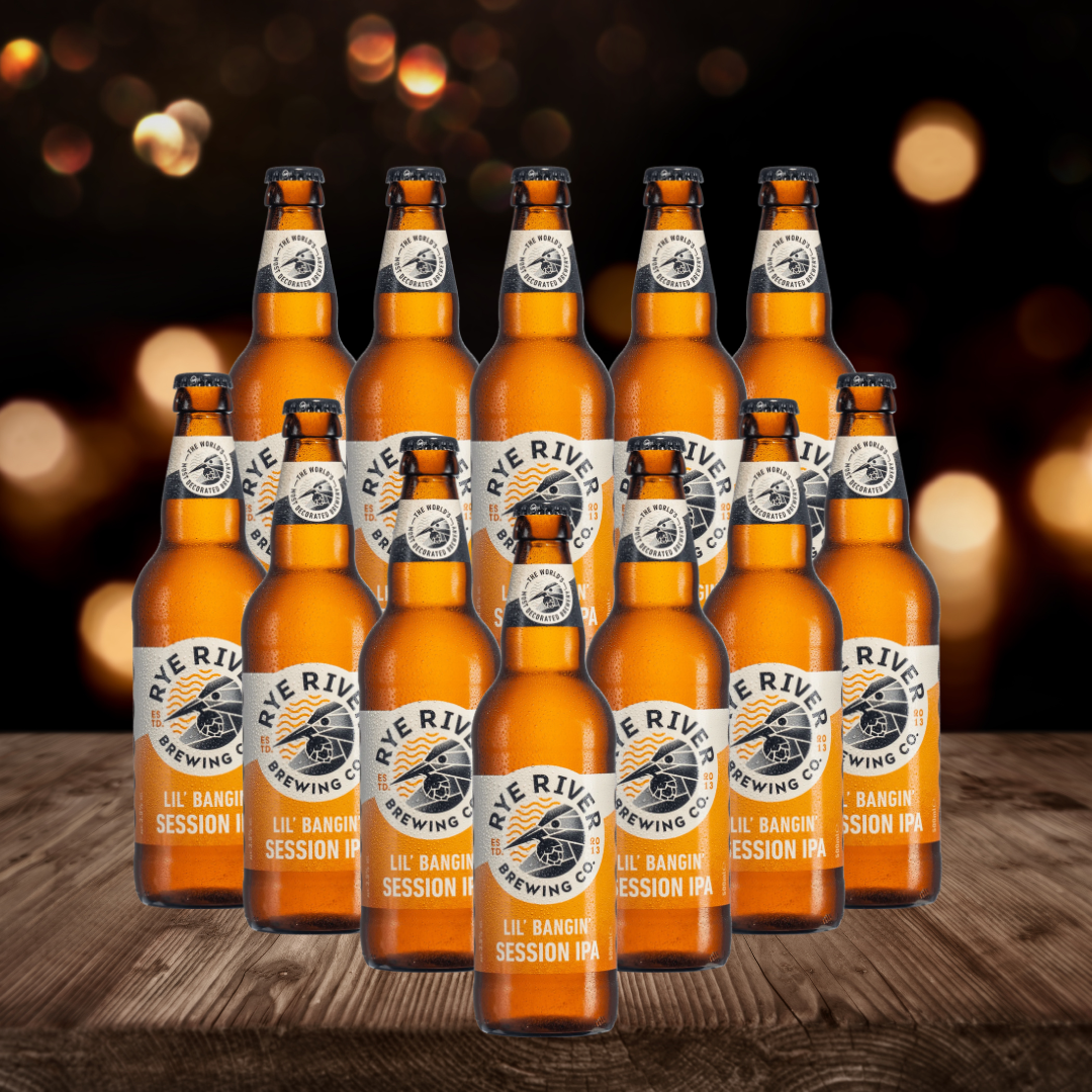 Rye River Session IPA 330ml Bottles - 4.5% ABV (12 Pack)