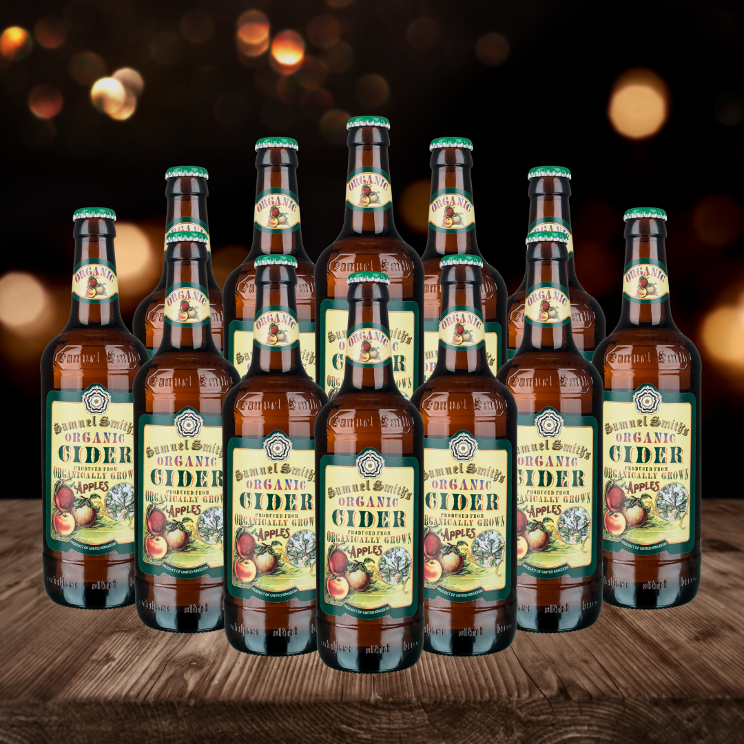 Samuel Smith's Organic Cider 550ml Bottles - 5.0% ABV (12 Pack)