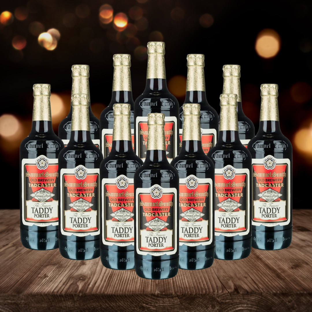 Samuel Smith's Taddy Porter 355ml Bottles - 5.0% ABV (12 Pack)