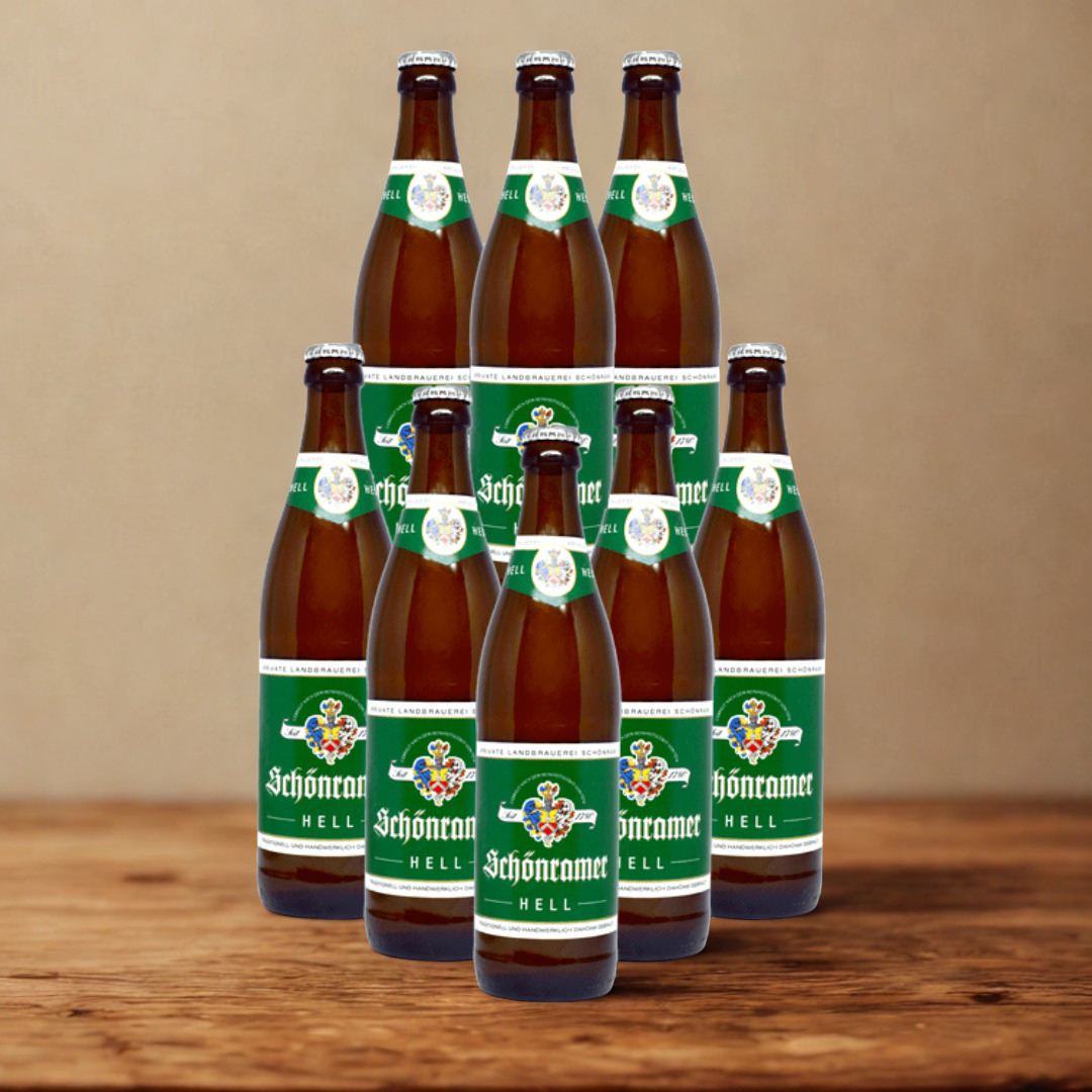 Schonramer Hell German Lager 500ml Bottles - 5.0% ABV