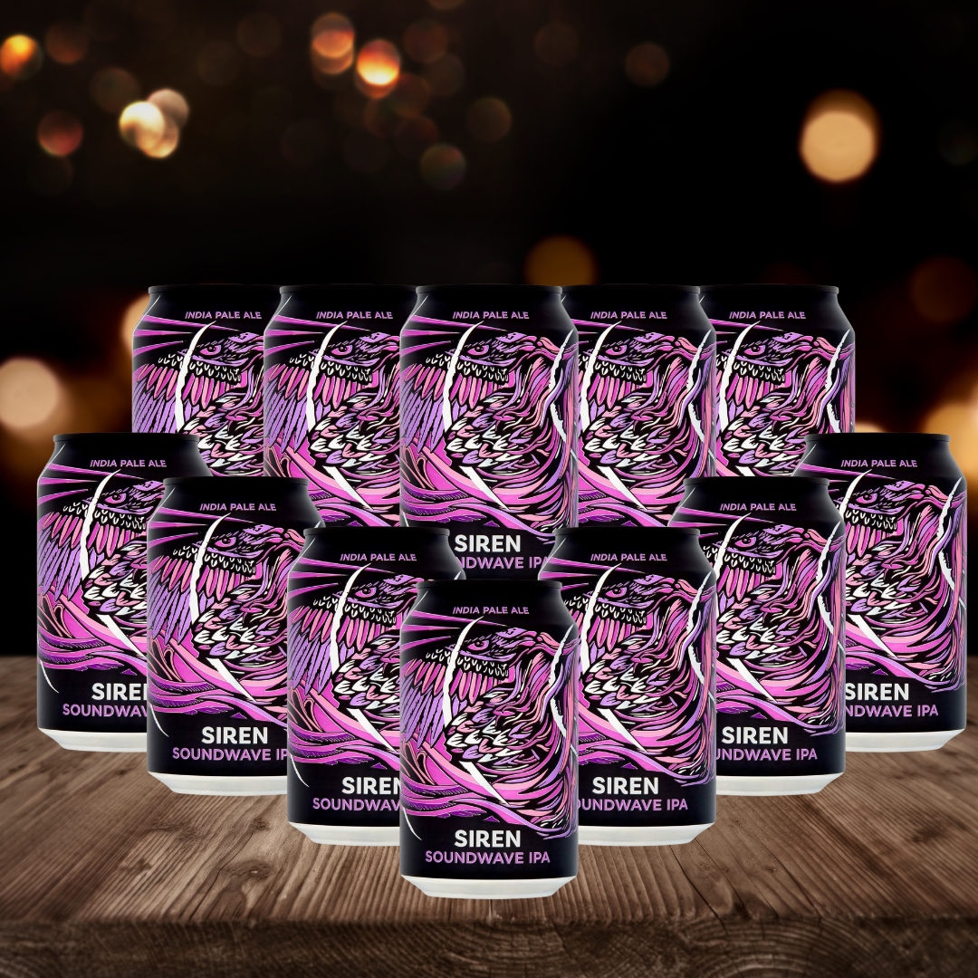Siren Soundwave British IPA 330ml Cans - 5.6% ABV (12 Pack)
