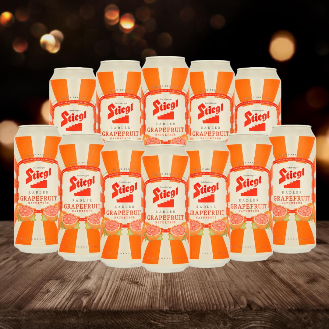 Stiegl Austrian Grapefruit Radler 500ml Cans - 2.0% ABV (12 Pack)
