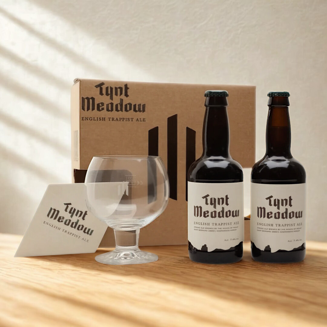 Tynt Meadow English Trappist Ale Beer Gift Set with Glass (7.4% ABV)