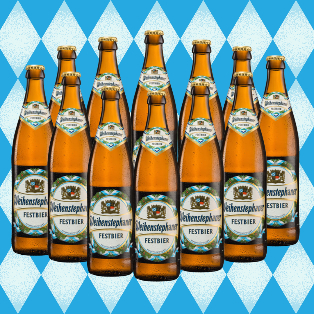 Weihenstephaner Festbier 500ml Bottles - 5.8% ABV (Multipack)