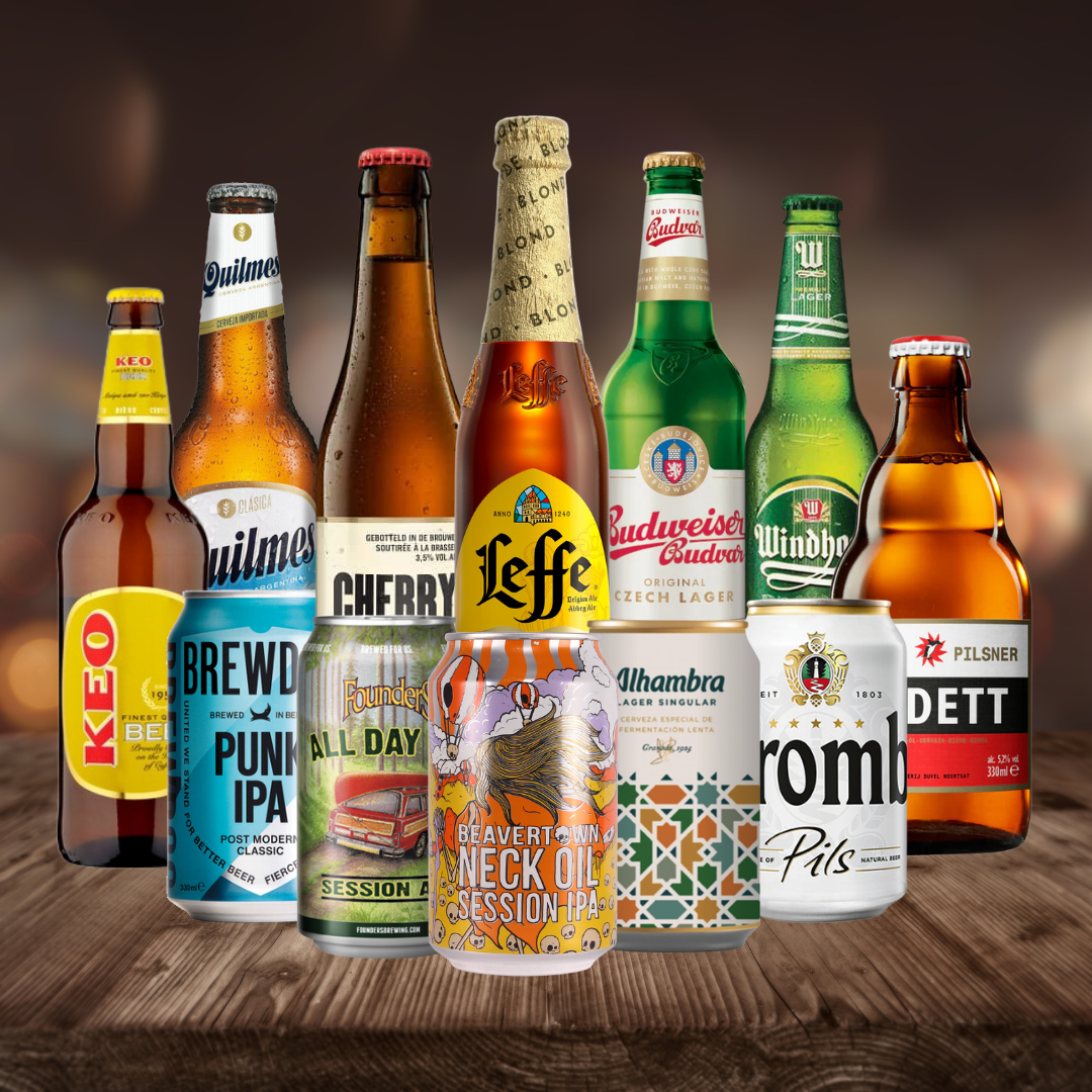 World Craft Beer Mixed Case of Pale Ale, IPA & Lager