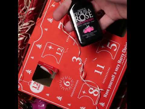12 Spirits of Christmas Advent Calendar 2025 - With Rum, Gin, Whiskey, Vodka & Tequila (12 x 5cl)