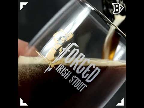Personalised Forged Christmas Craft Beer Gift Set with Glass & Socks - (3 x 440ml)