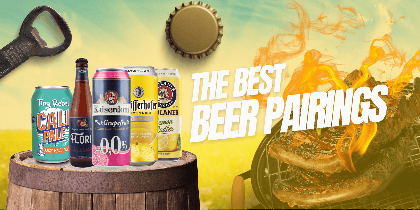 Best Beer Pairings for Hot Weather and BBQs