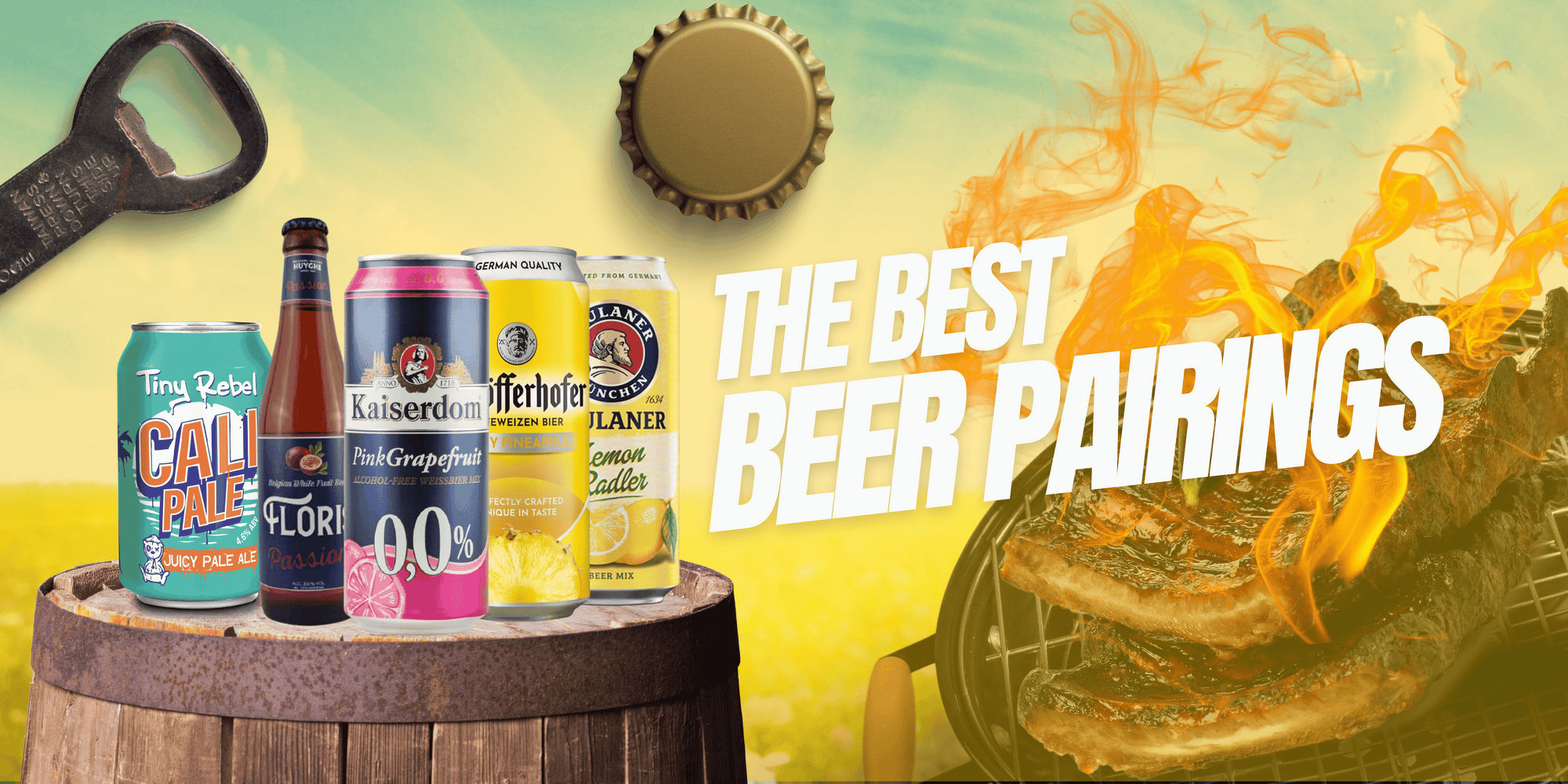 Best Beer Pairings for Hot Weather and BBQs
