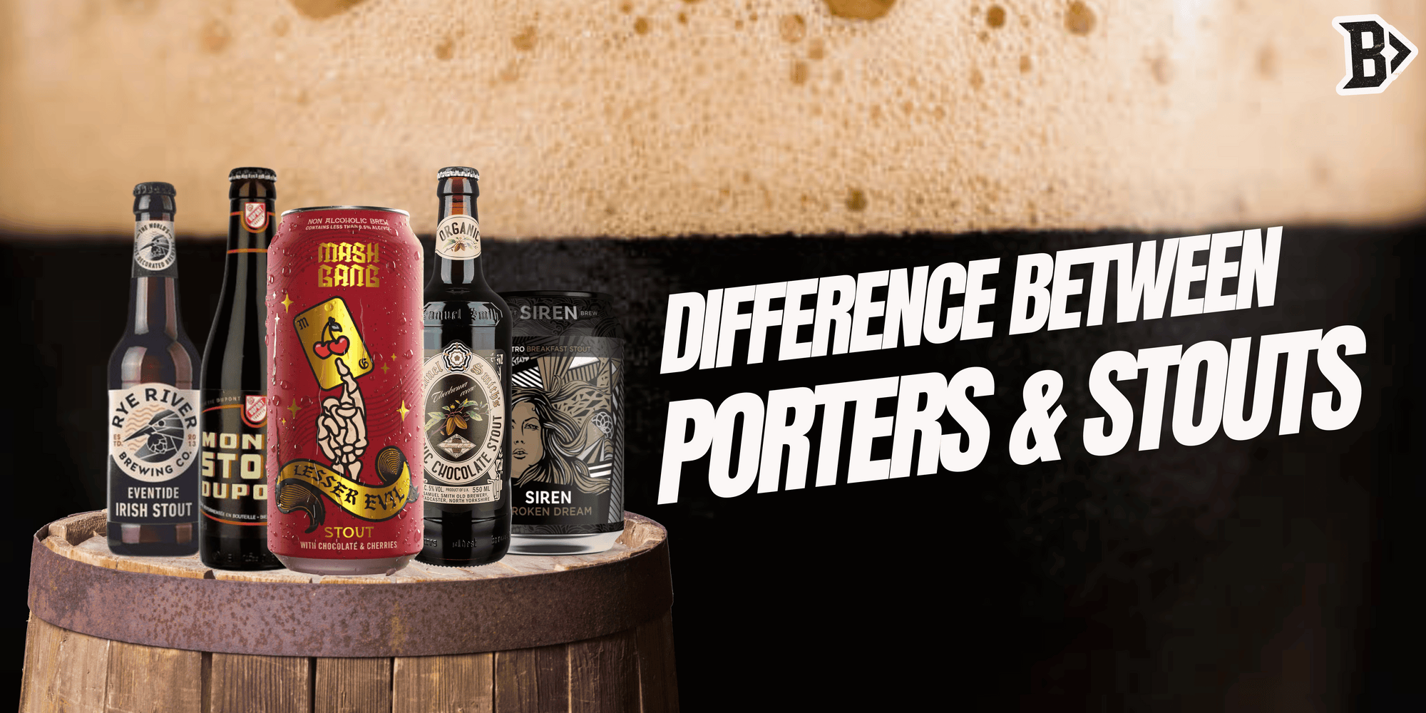 What’s the Difference Between a Porter and a Stout? A Dark Beer Lover’s Guide