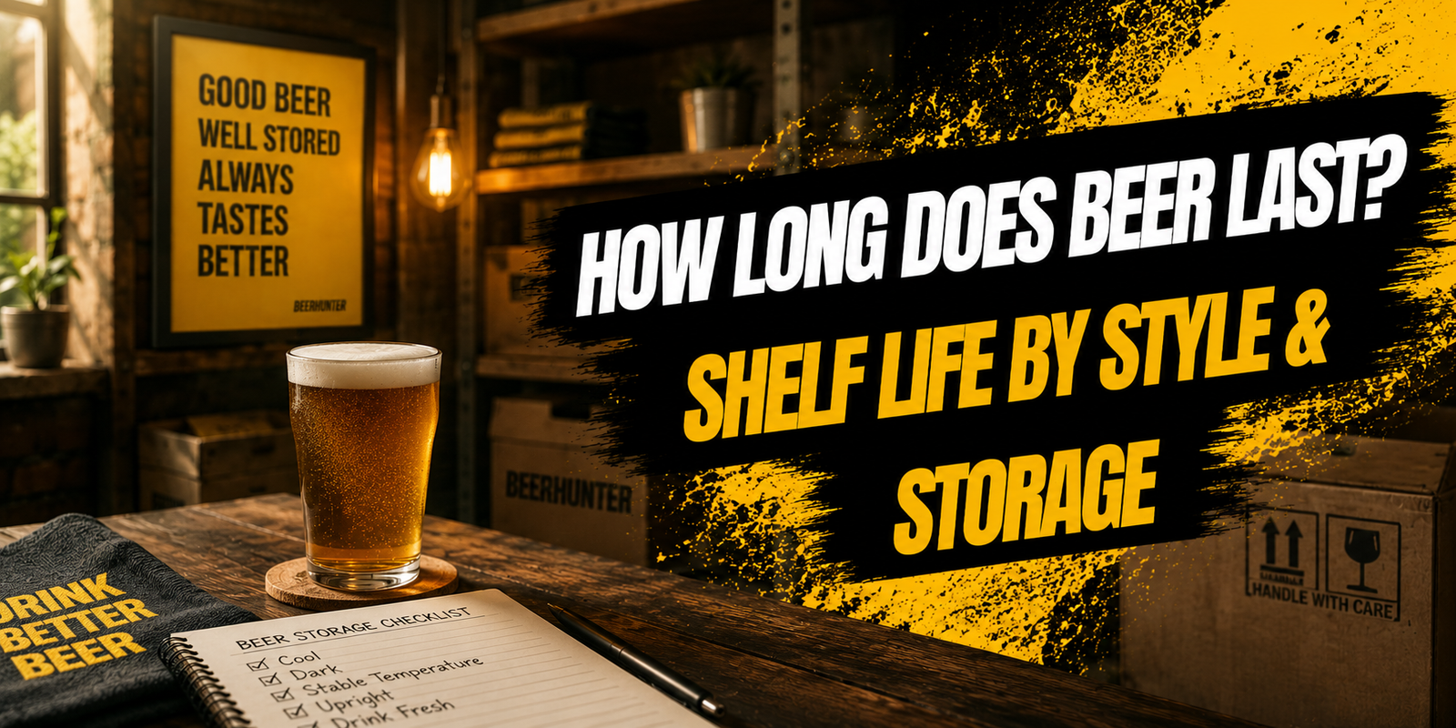 How Long Does Beer Last? Shelf Life by Style & Storage