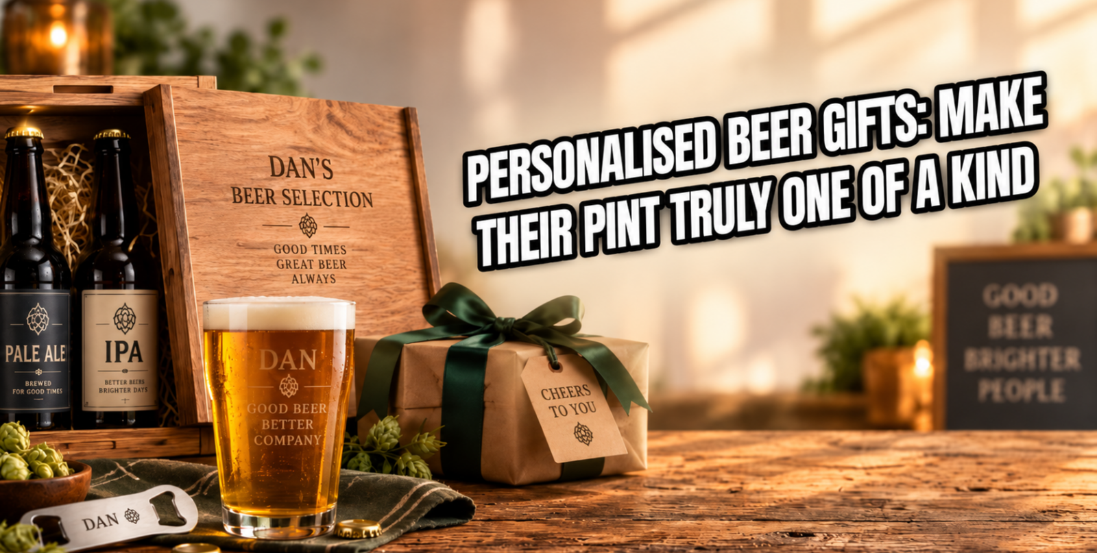 Personalised Beer Gifts: Make Their Pint Truly One of a Kind