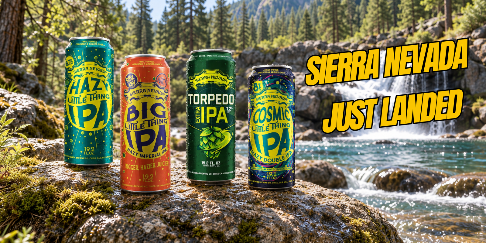 Sierra Nevada Just Landed