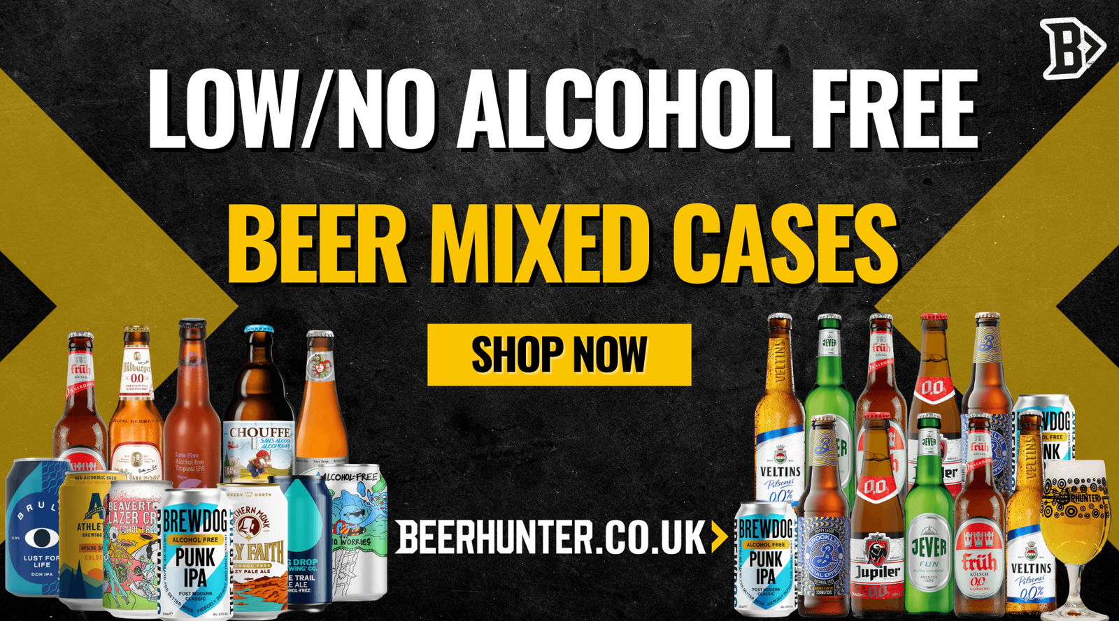 Low/No Alcohol Free Beer Mixed Cases