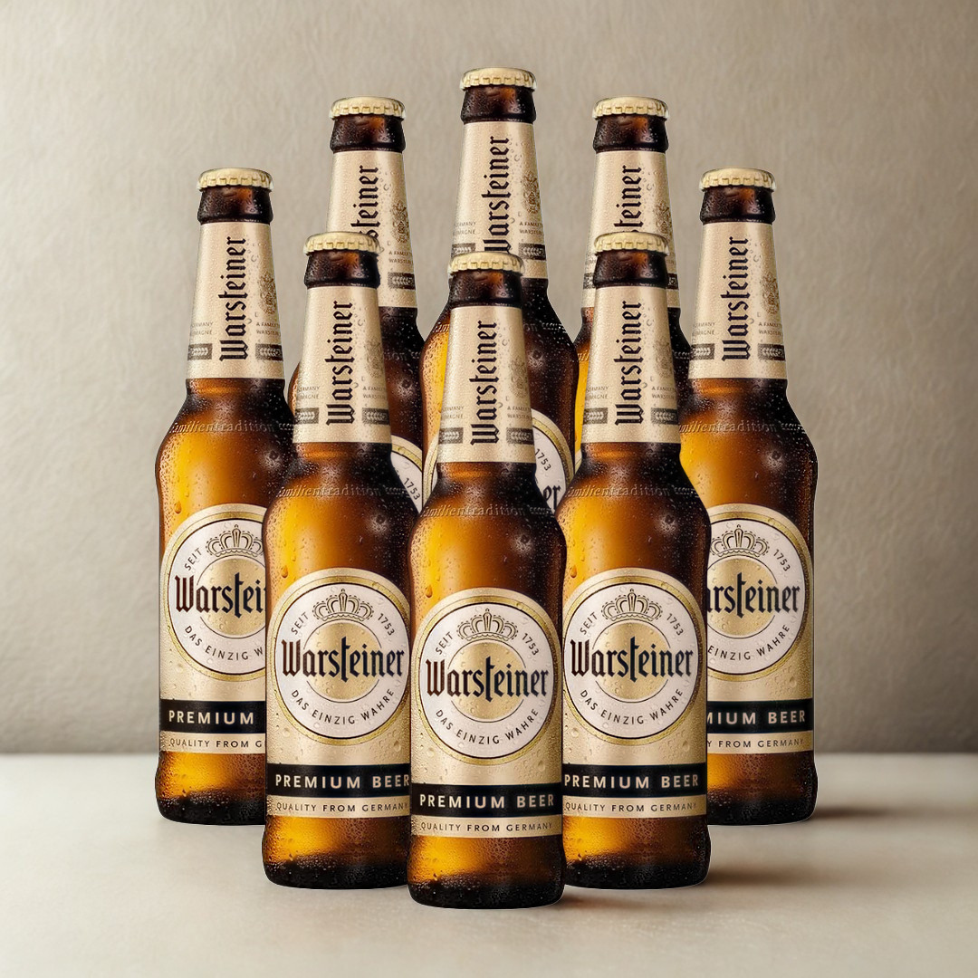 Warsteiner German Pilsner 330ml Bottles - 4.0% ABV (Multi-Pack)