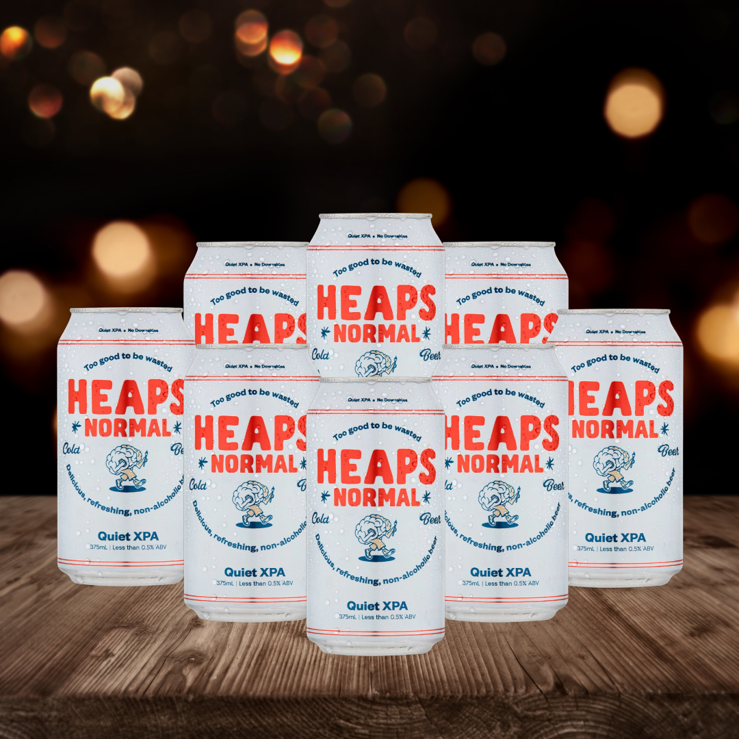 Heaps Normal Quiet XPA Alcohol-Free XPA 375ml Cans - 0.5% ABV (Multipack)