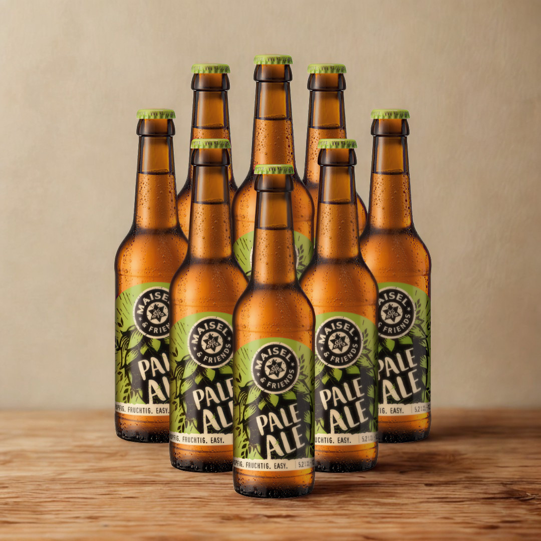Maisel &amp; Friends German Pale Ale 330ml Bottles - 5.2% ABV (12 Pack)