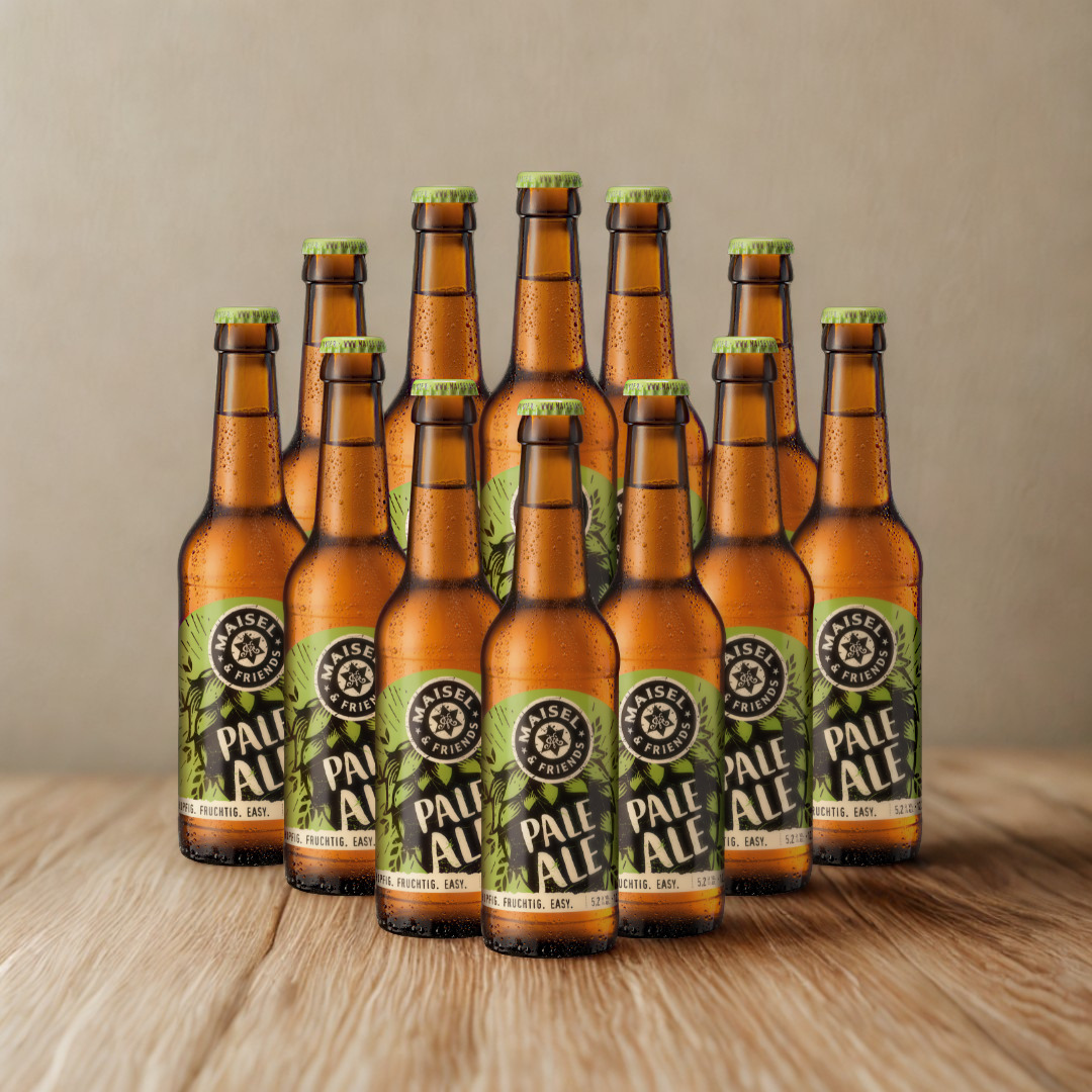 Maisel & Friends German Pale Ale 330ml Bottles - 5.2% ABV (12 Pack)