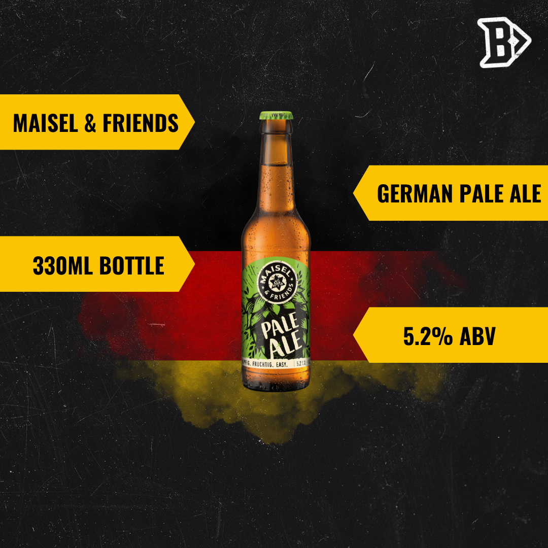 Maisel & Friends German Pale Ale 330ml Bottles - 5.2% ABV (12 Pack)