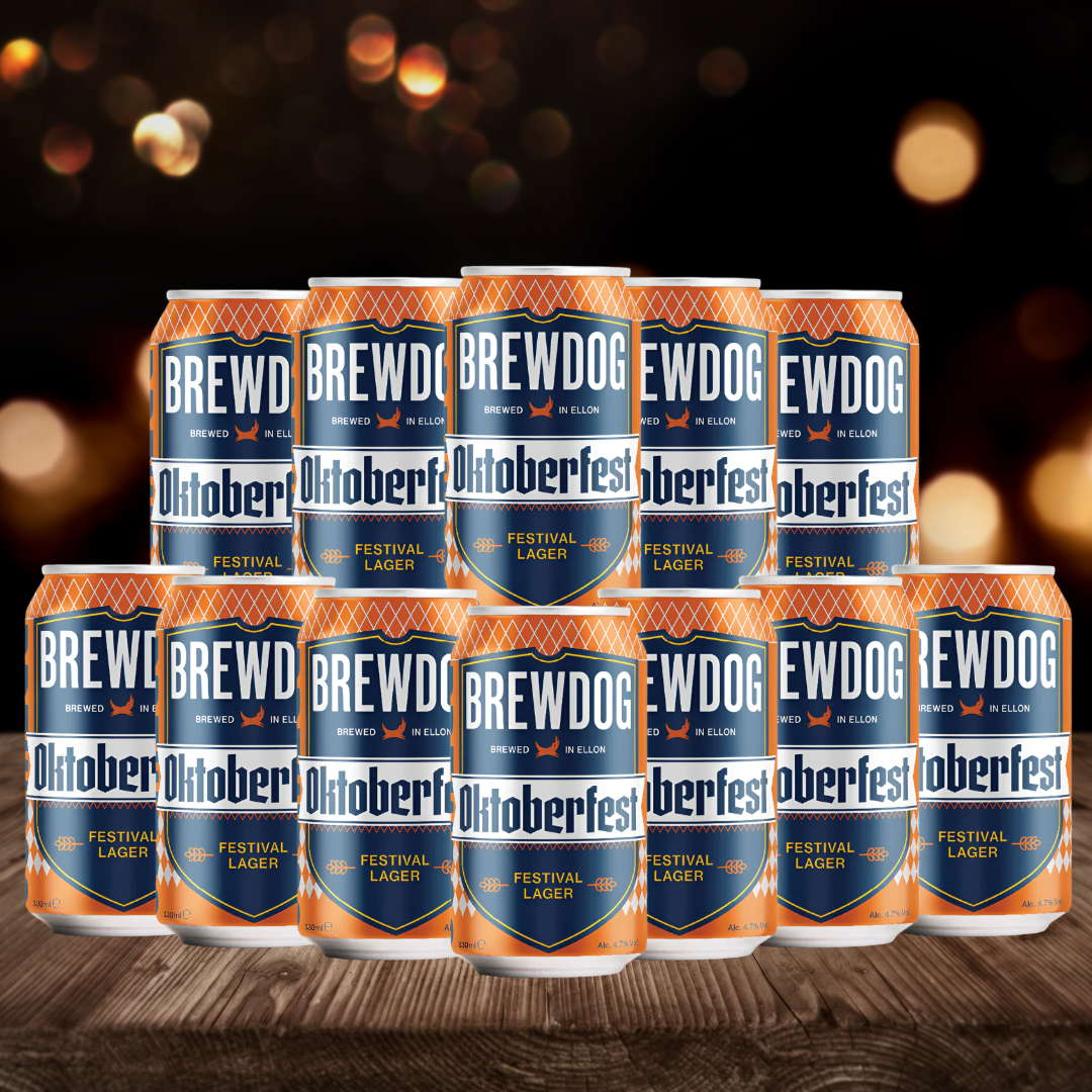BrewDog Oktoberfest 330ml Bottle 4.7% ABV - Multipack