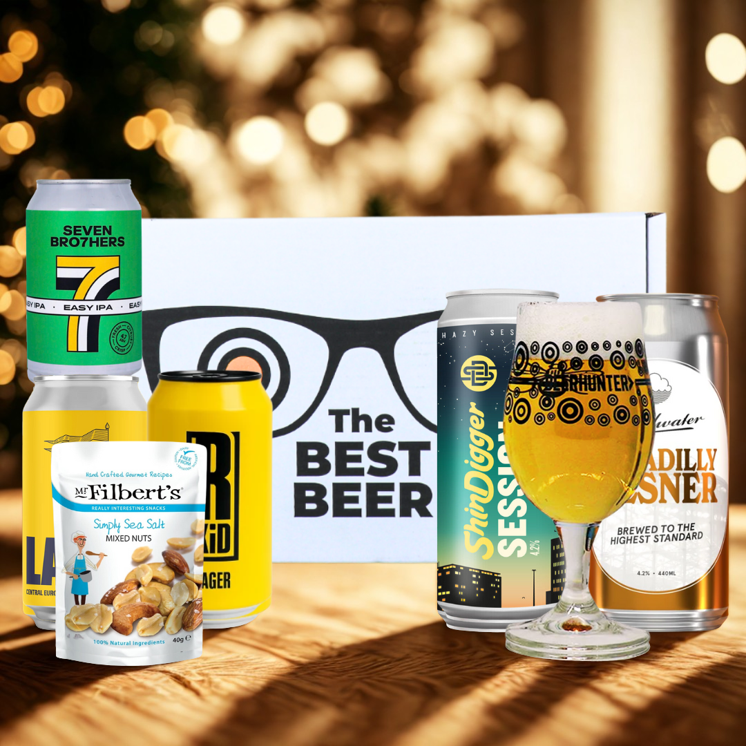 Best of Manchester Craft Beer 5 Can Gift Pack with Glass