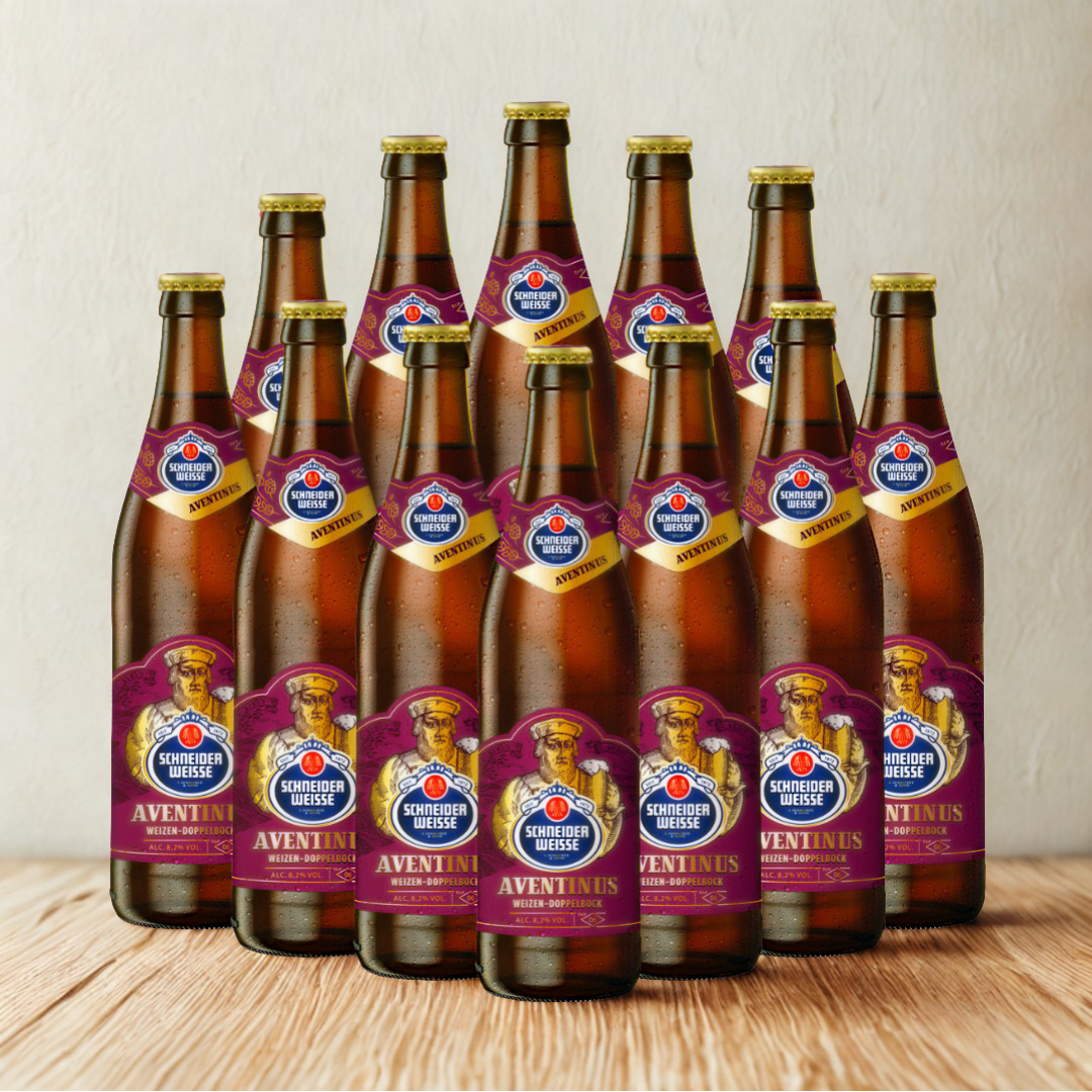 Schneider Weisse Aventinus Tap 6 German Wheat Beer 500ml Bottles - 8.2% ABV (Multipack)