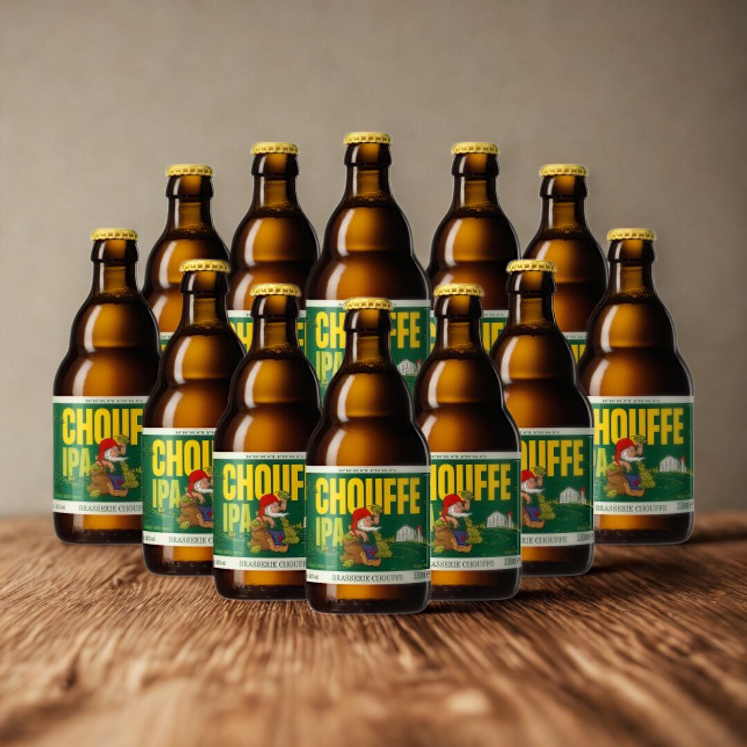 Chouffe Belgian IPA 330ml Bottles - 9.00% ABV (12 Pack)