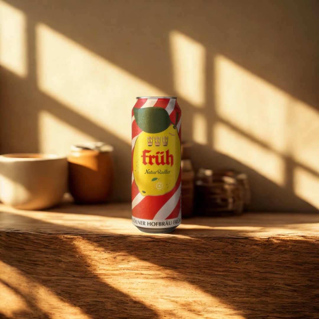 Fruh Kolsch Radler 500ml Cans (Multipack) - 2.2% ABV