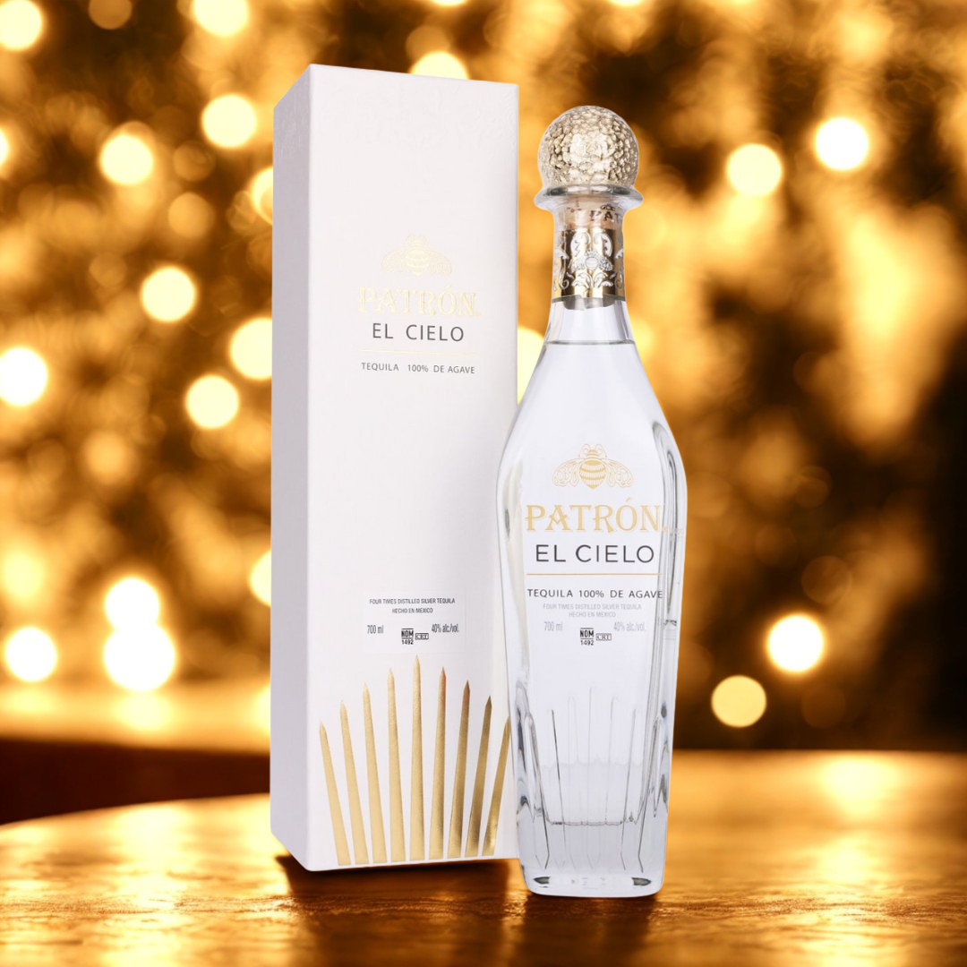 Patron El Cielo Luxury Silver Tequila Gift Set 40% ABV (70cl)