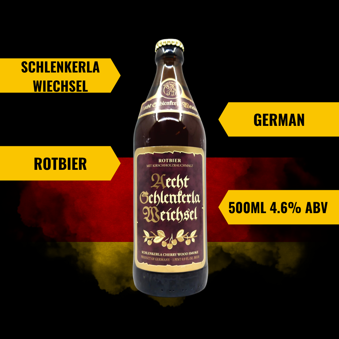 Schlenkerla Weichsel German Rotbier 500ml Bottles - 4.6% ABV (8 pack) BBE - 02/26