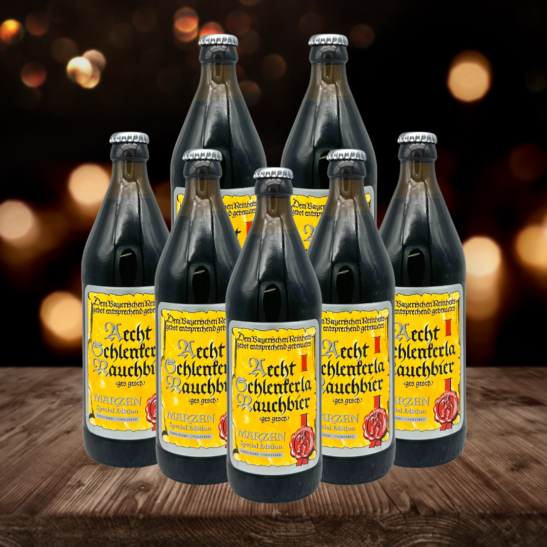 Schlenkerla Rauchbier German Marzen 500ml Bottles - 5.1% ABV (7 pack) BBE - 04/26