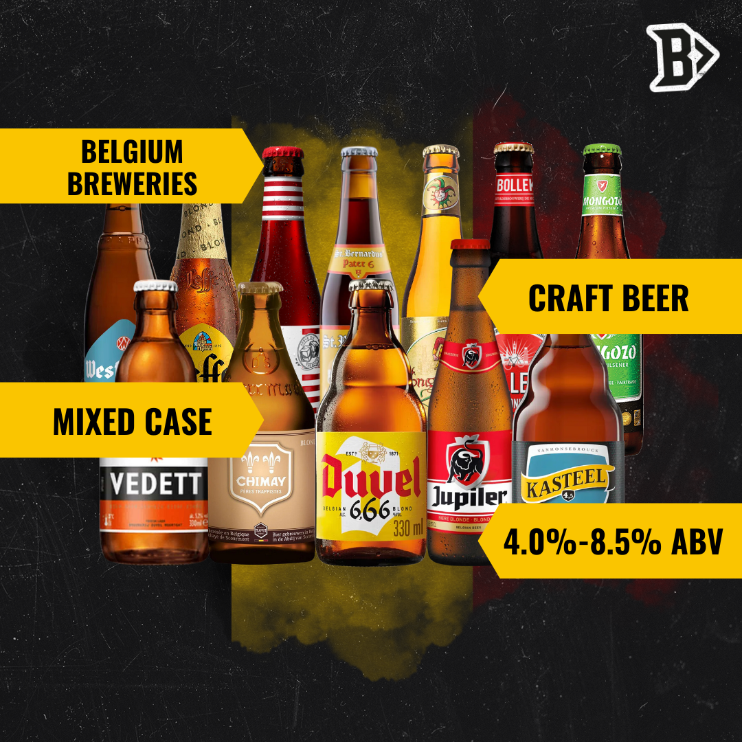 Best of Belgian Craft Beer Mixed Case (12 Pack)