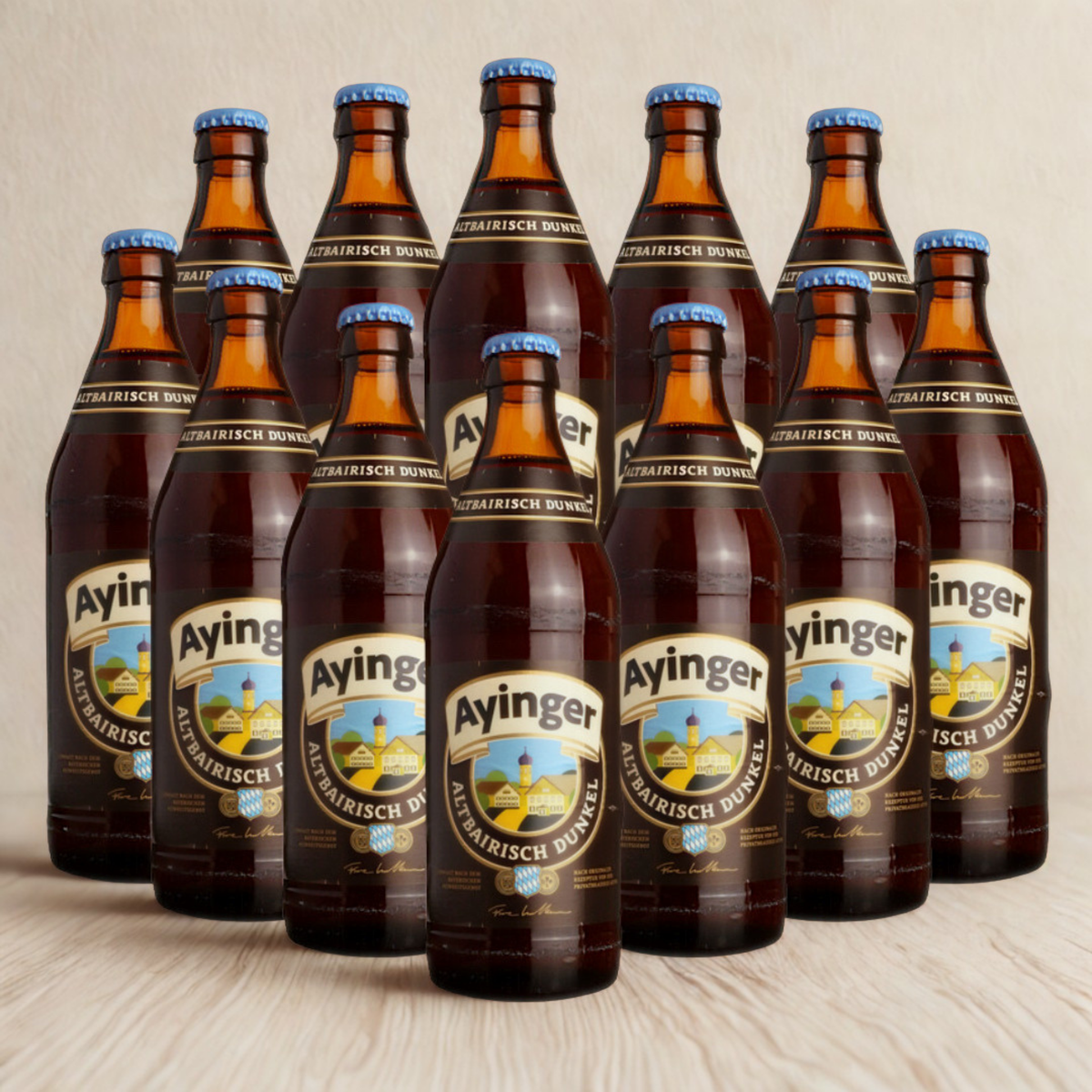 Ayinger Altbairisch Dunkel 500ml Bottles - 5.0% ABV (Multipack)