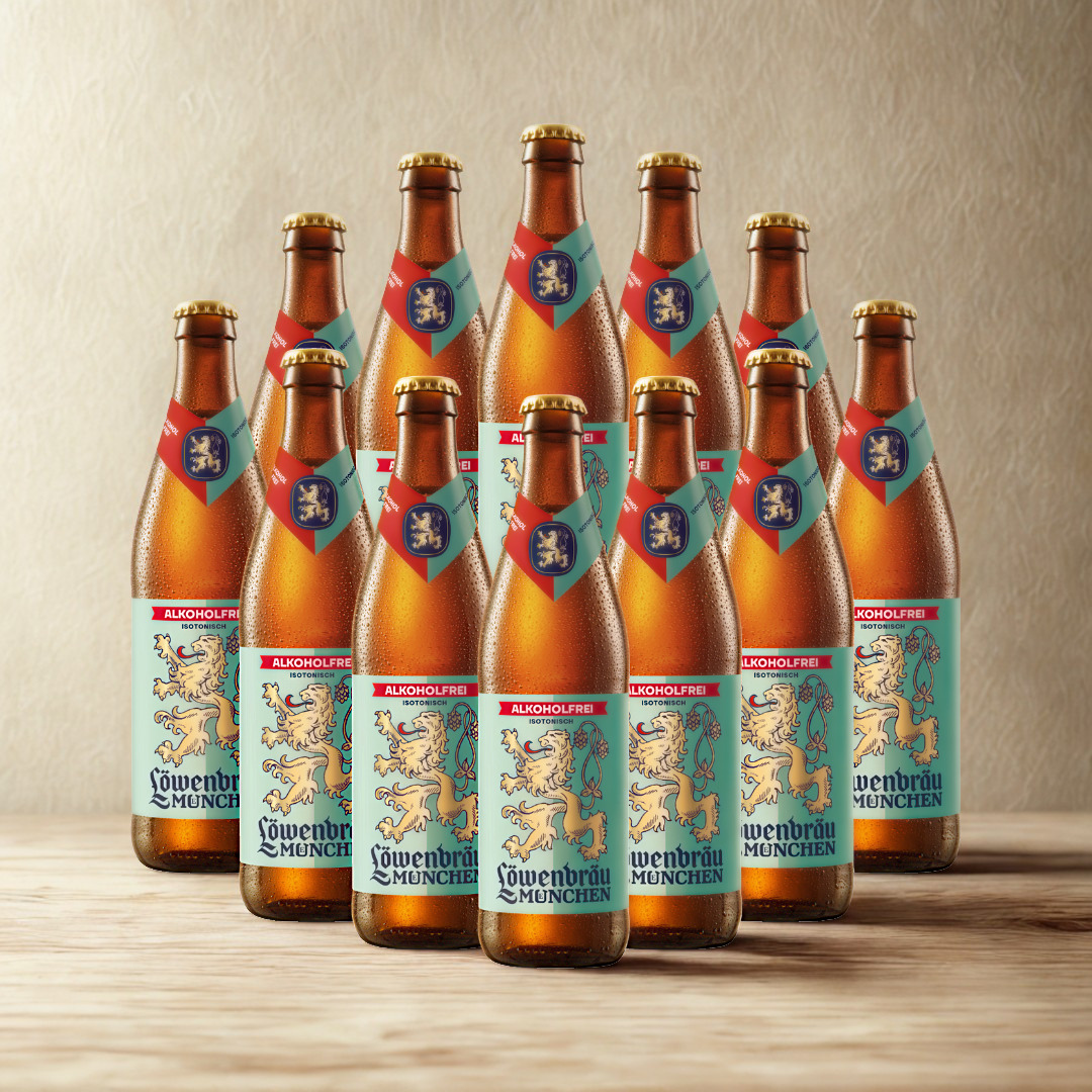 Löwenbräu München Alcohol-Free German Lager 0.5% ABV (Multipack)
