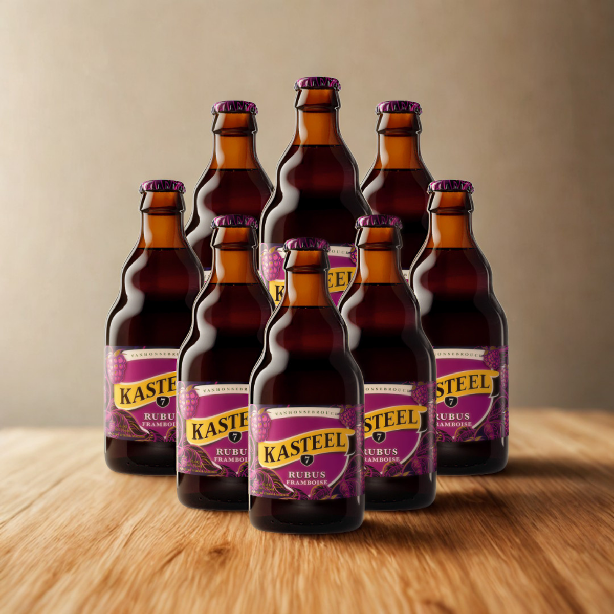 Kasteel Belgian Rubus Framboise 330ml Bottles – 7.0% ABV (Multipack)