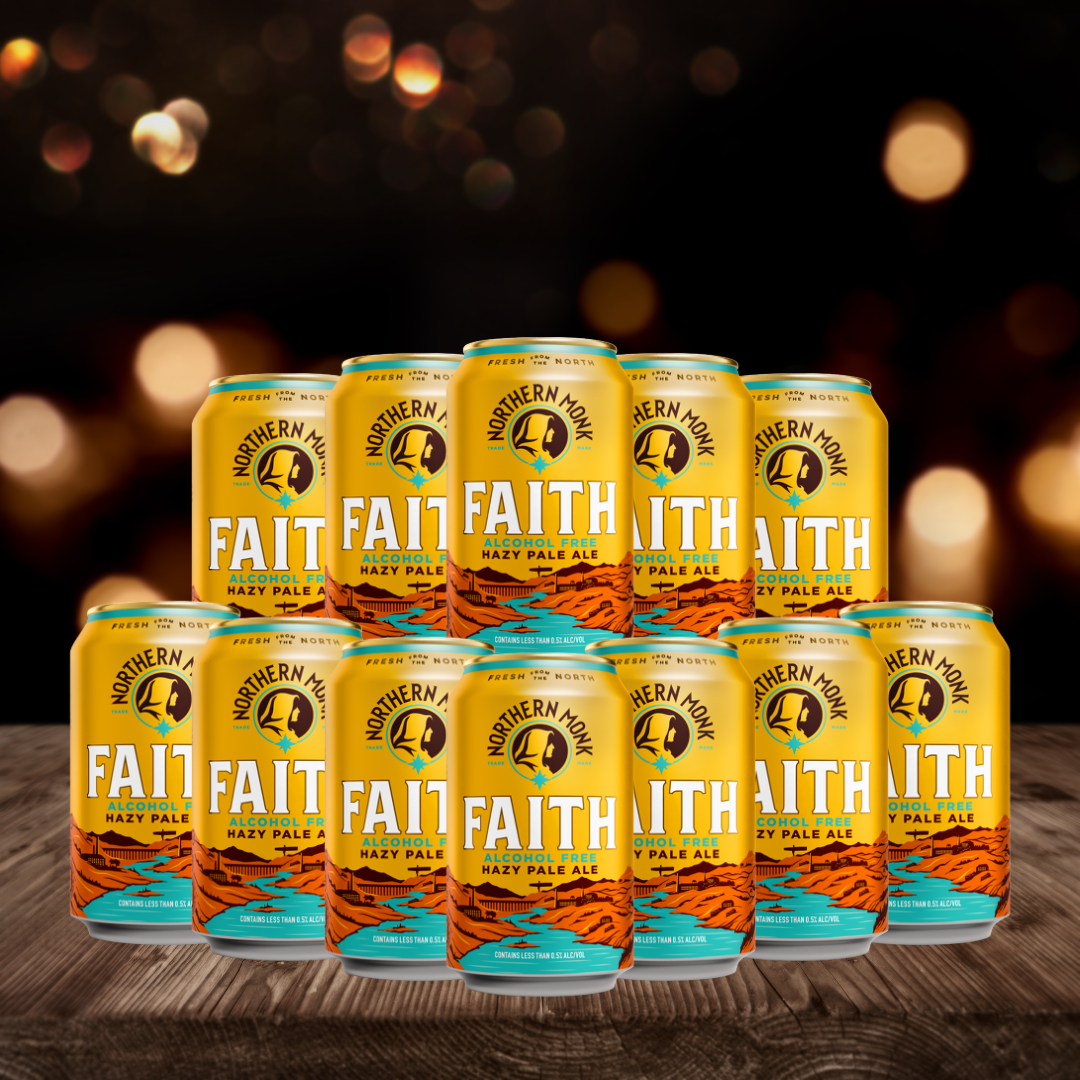 Northern Monk Holy Faith 0.5% ABV 330ml Can (12 Pack)