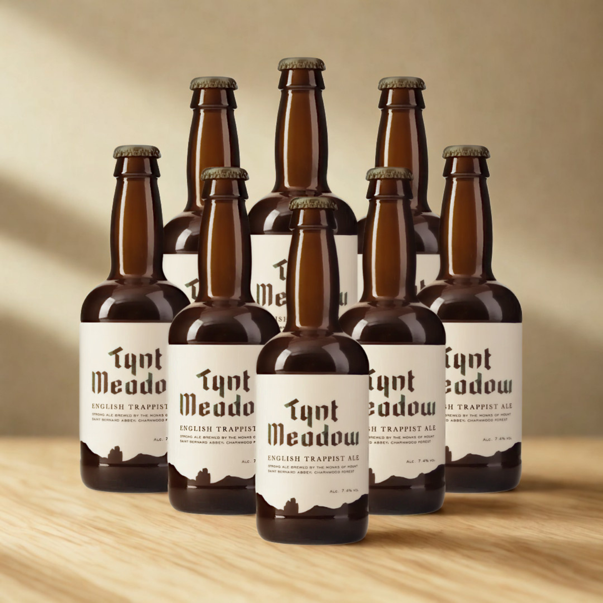Tynt Meadow British English Trappist Beer 330ml Bottles - 7.40% ABV (Multipack)