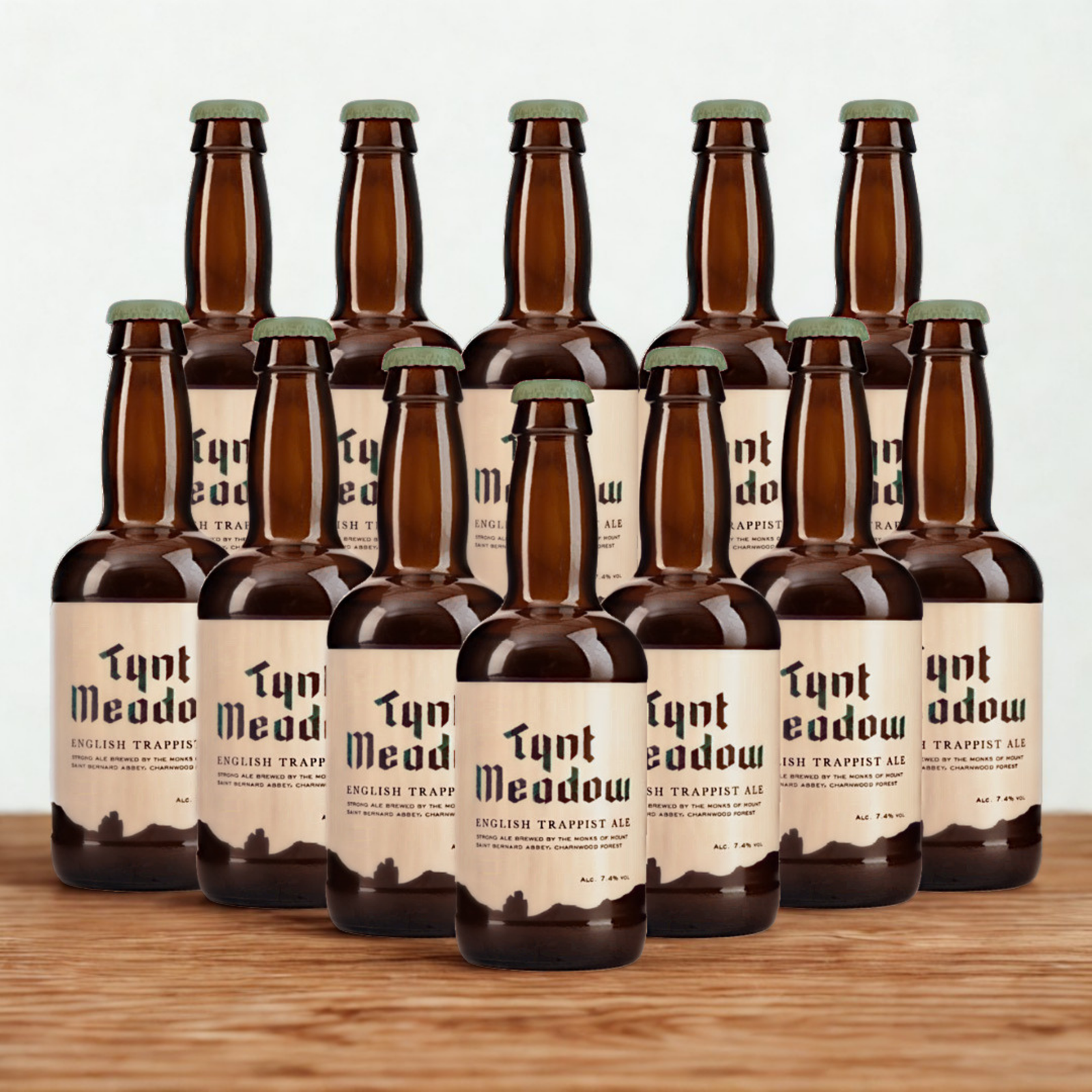 Tynt Meadow British English Trappist Beer 330ml Bottles - 7.40% ABV (Multipack)