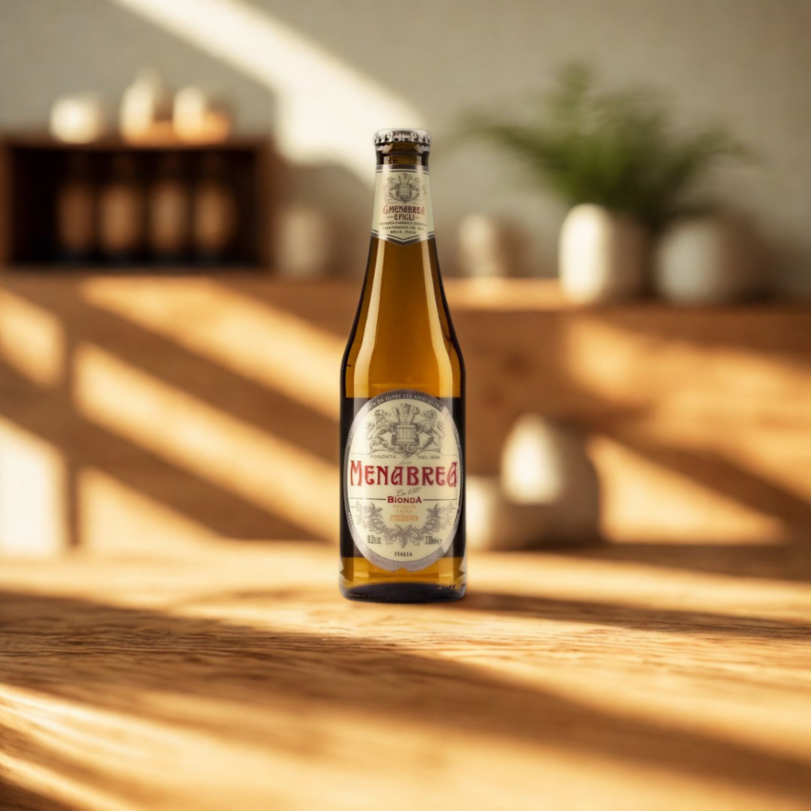 Menabrea Lager 4.8% ABV 330ml Bottles (Multipack)