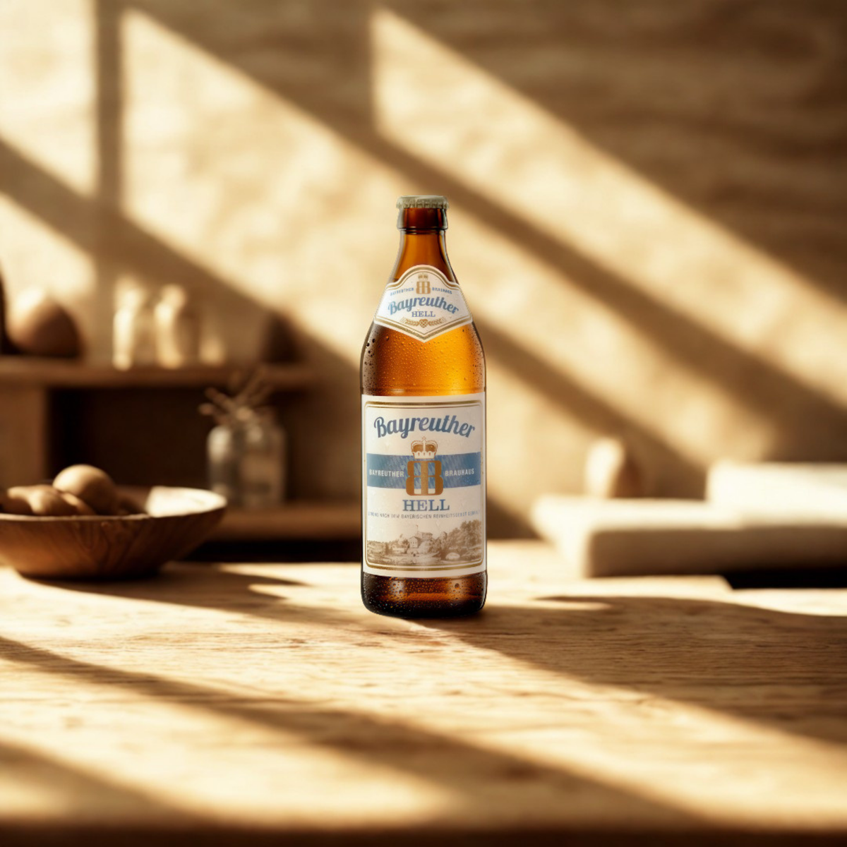 Bayreuther German Helles 330ml Bottles 4.9% ABV (Multipack)