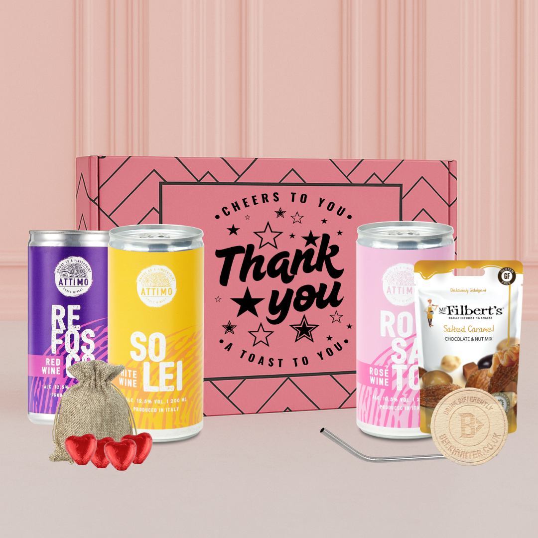 Attimo Wine Gifts For Her Gift Differently Set (3 x 200ml Cans)