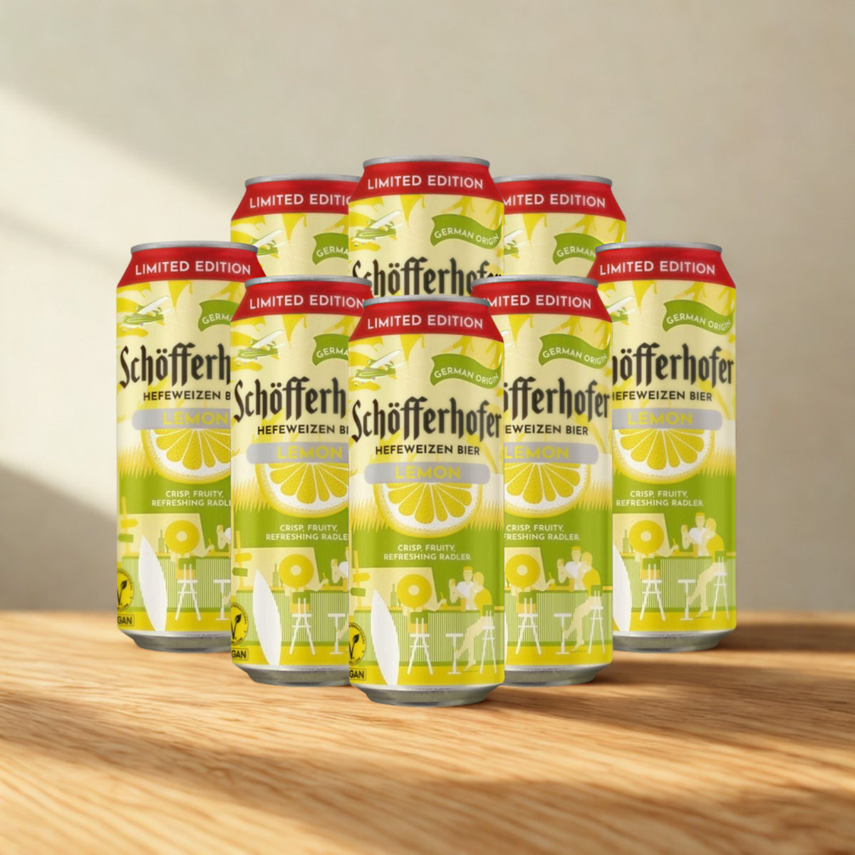 Schofferhofer Lemon Radler 500ml Cans - 2.5% ABV
