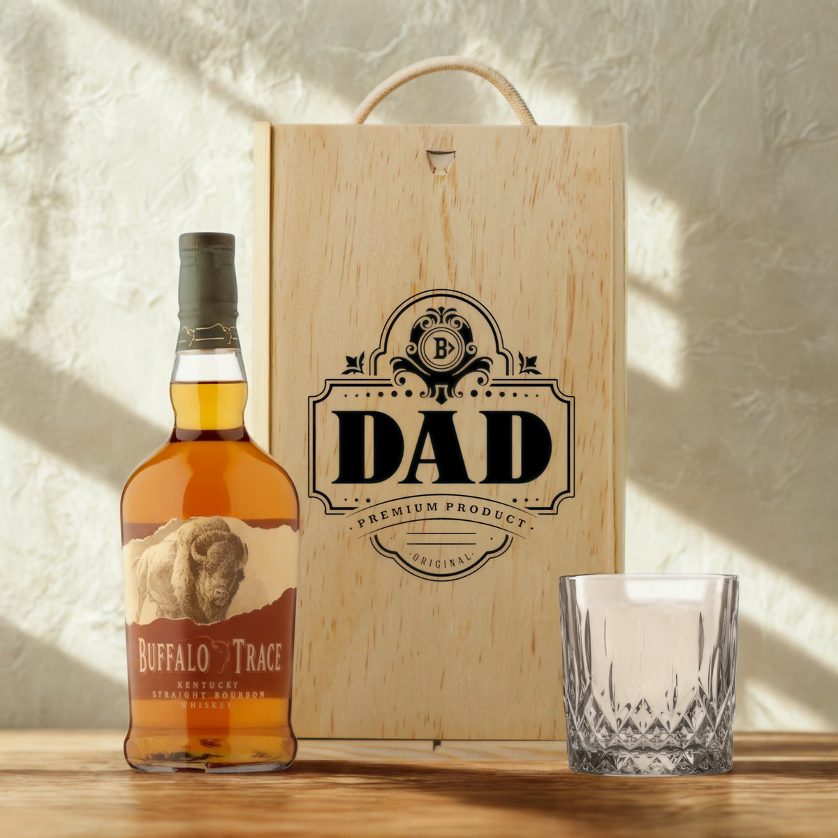 Best Dad Whisky Gift Set with Glass – Premium Whisky Selection 70cl