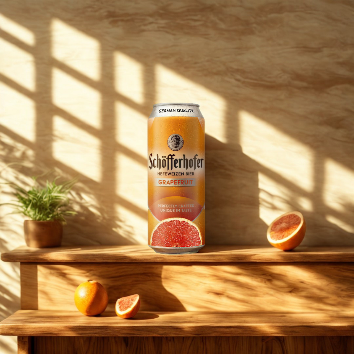 Schöfferhofer Mixed Radler Beer Case – Grapefruit, Pineapple, Watermelon &amp; Mint, Lemon 500ml Cans (12 Pack)