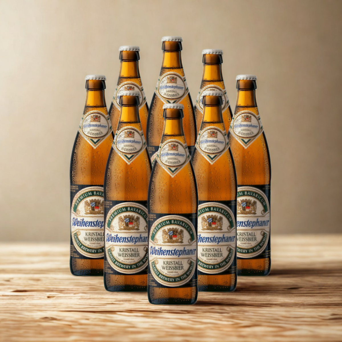 Weihenstephaner Kristall Weissbier 500ml Bottles (Multipack) - 5.4% ABV