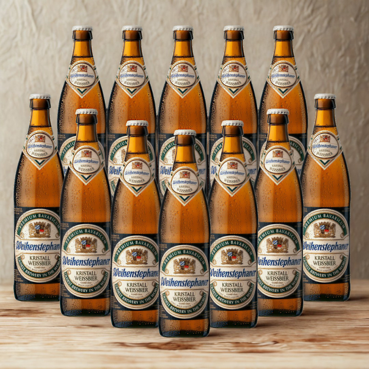 Weihenstephaner Kristall Weissbier 500ml Bottles (Multipack) - 5.4% ABV