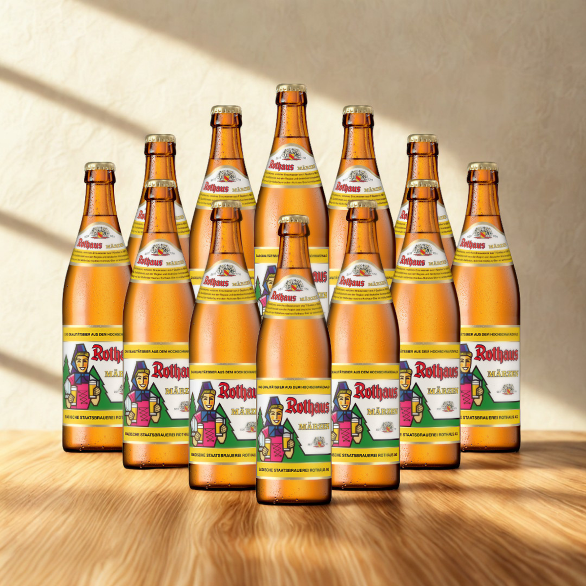 Rothaus German Märzen 500ml Bottles - 5.6% ABV (Multipack)