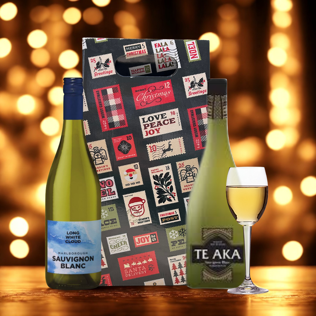 Marlborough Sauvignon Blanc Classic White Wine Gift Set – Te Aka & Long White Cloud (2 x 75cl)