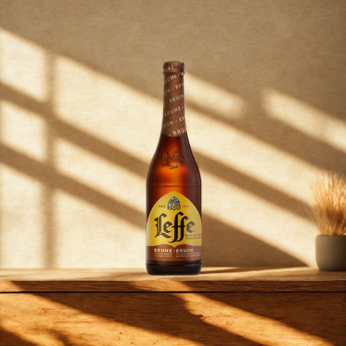 Leffe Belgian Brune Abbey Beer 330ml Bottles - 6.5% ABV (Multipack)